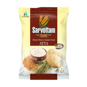 Sarvottam Whole Wheat Chakki Atta – 1kg