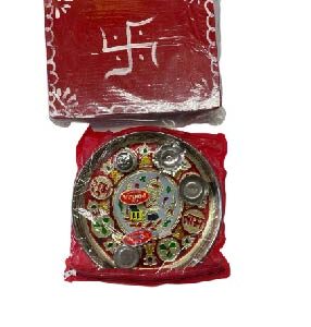 Pooja Thali – Stainless Steel Pooja Thali
