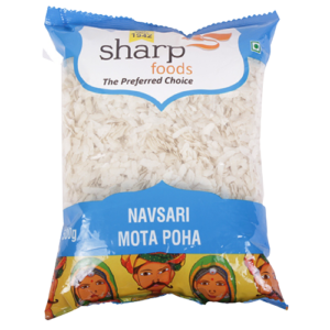 Rice Flake Navsari Mota Poha (Sharp) – 500g