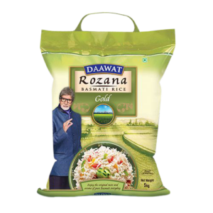 Basmati Rice (Daawat  Rozana Gold) – 5kg