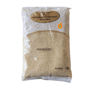Ponni Boiled Rice (Gajanan) – 1kg